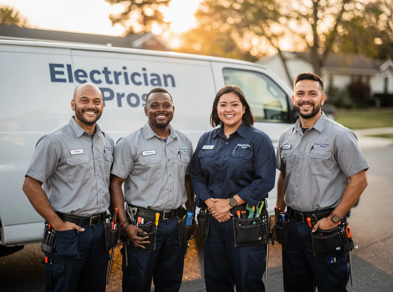 Electrician company in Hallieford, VA